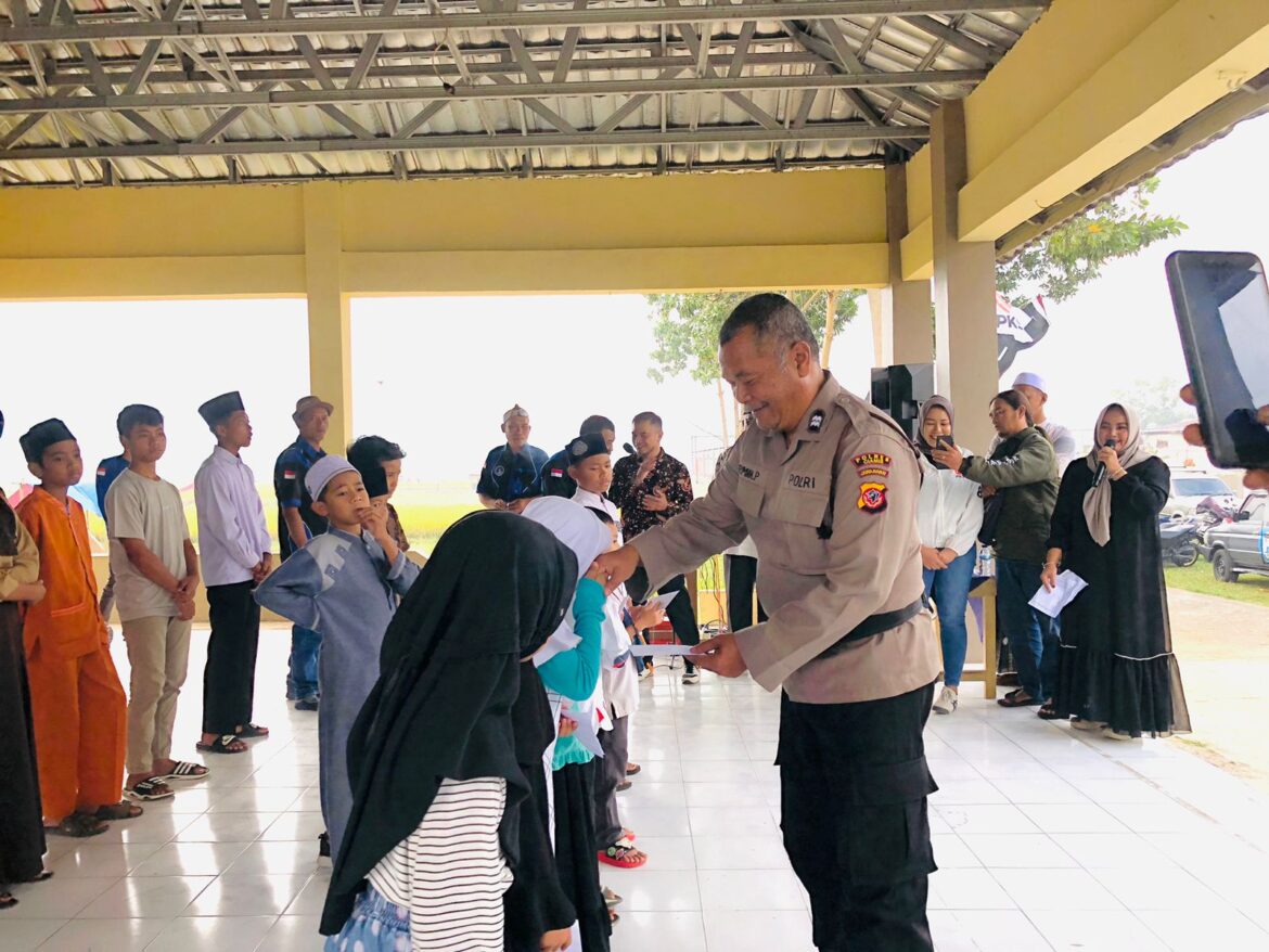 Polsek Panumbangan Polres Ciamis Hadiri Giat Milangkala ke-1 IPK Kecamatan Panumbangan