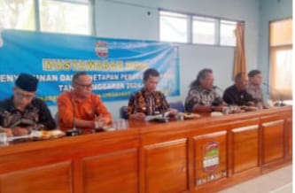 Polsek Cimaragas Hadiri Giat Musyawarah Penyusunan dan Penetapan Peraturan RKPDes Desa Raksabaya