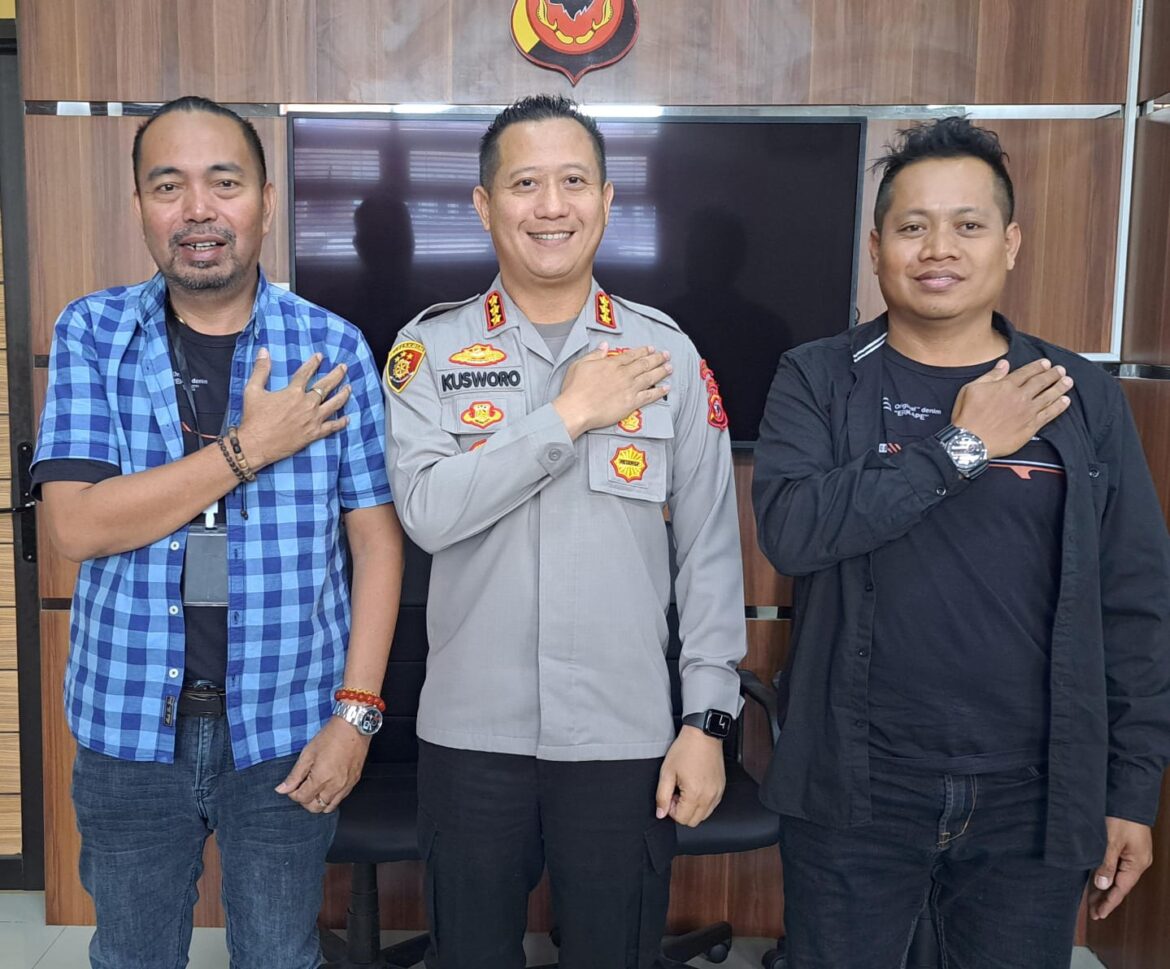 Kunjungan Ketum Sekjen Ke Polresta Bandung, Bisikan Apa Yang Disampaikan ke Kapolres?
