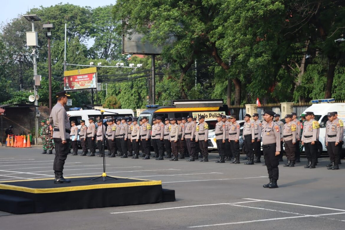 Kapolres Pastikan Masyarakat Jaga Kondusifitas Pilkades, 645 Polisi Kawal 4 Desa di Wilayah Hukum Polres Metro Tangerang Kota