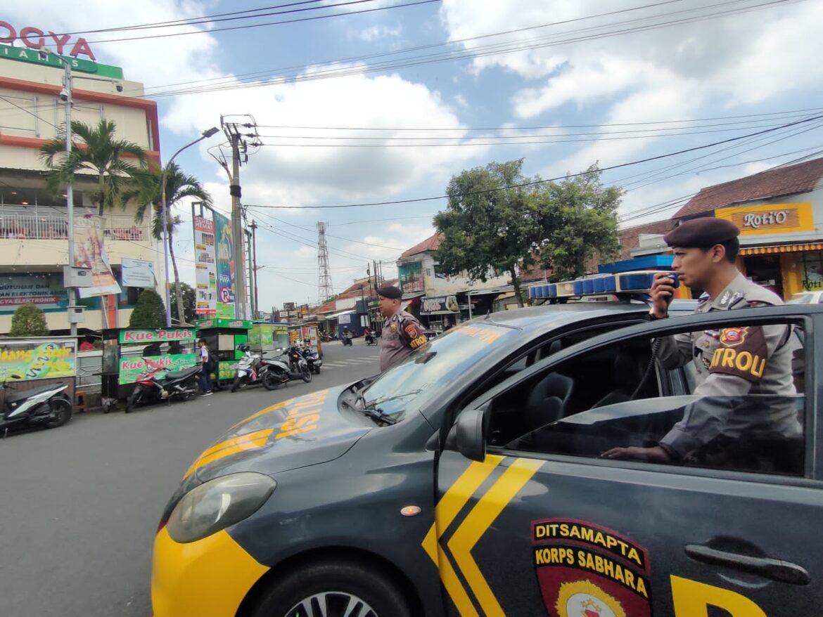 Antisipasi Aksi Kriminalitas,Personel Polres Ciamis Giat Himbauan Kamtibmas