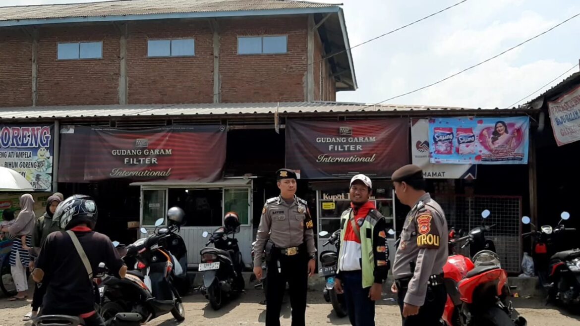 Berikan Rasa Aman, Sat Samapta Polres Ciamis Beri Himbauan Kamtibmas ke Warga