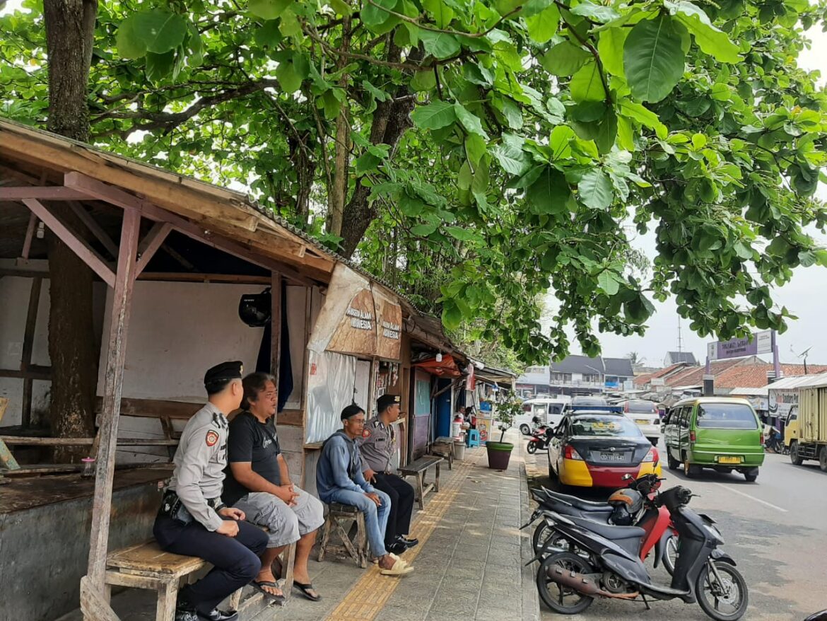 Tiga Personel Samapta Patroli Biru Sasar Tiga Obvit di Pusat Kota Kab Ciamis