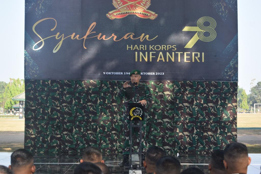 Semarak Hari Korps Infanteri, Yonif 511/DY Selenggarakan Tri Giat