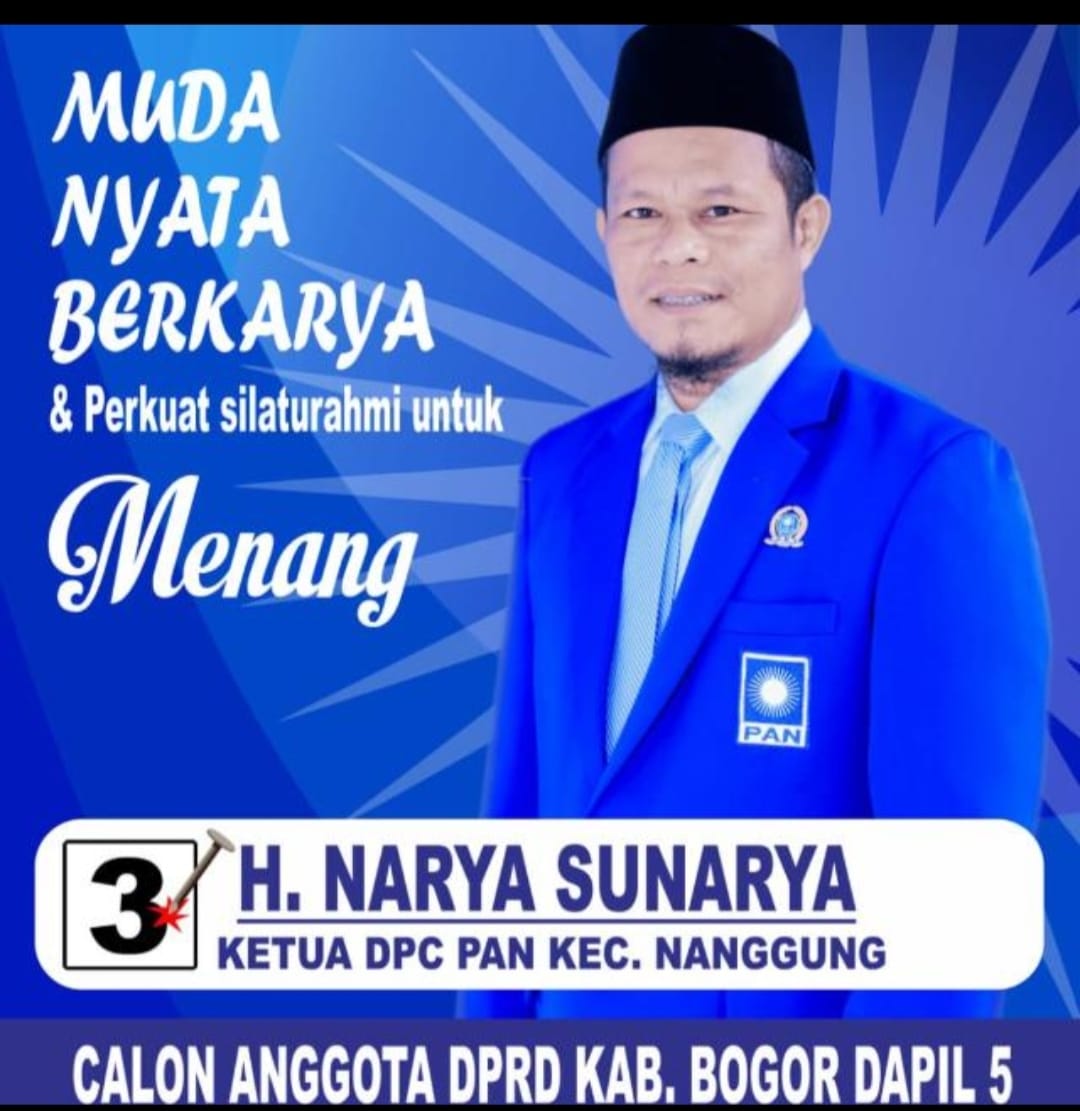 H.Narya Sunarya Calon Legislatif Kabupaten Bogor dari Dapil 5