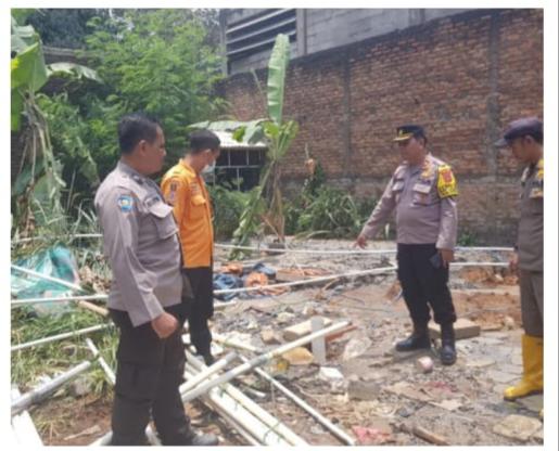 Semburan Gas Yang Terjadi di Wilayah Sukaraja Bogor Akhirnya Terhenti