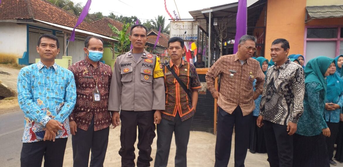 Di Acara TP PKK, Polsek Cimaragas Polres Ciamis Beri Imbauan Antisipasi Gangguan Kamtibmas