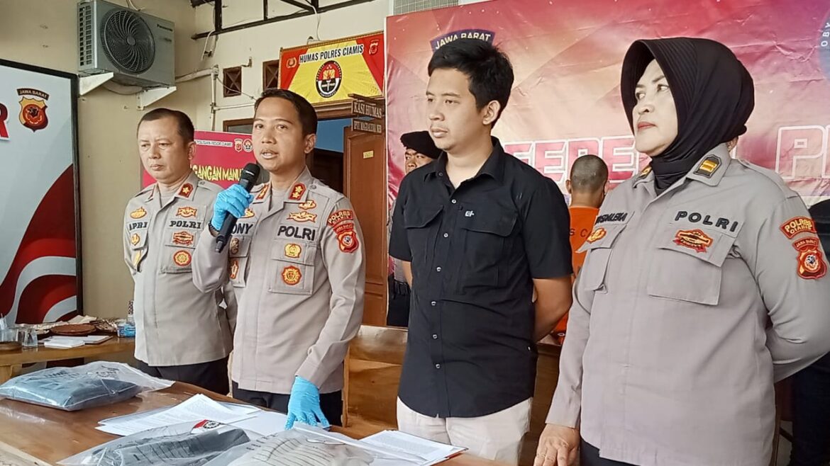 Pelaku Dengan Modus Jambret di Sukadana Diringkus Satreskrim Polres Ciamis dan Terancam 9 Tahun Penjara