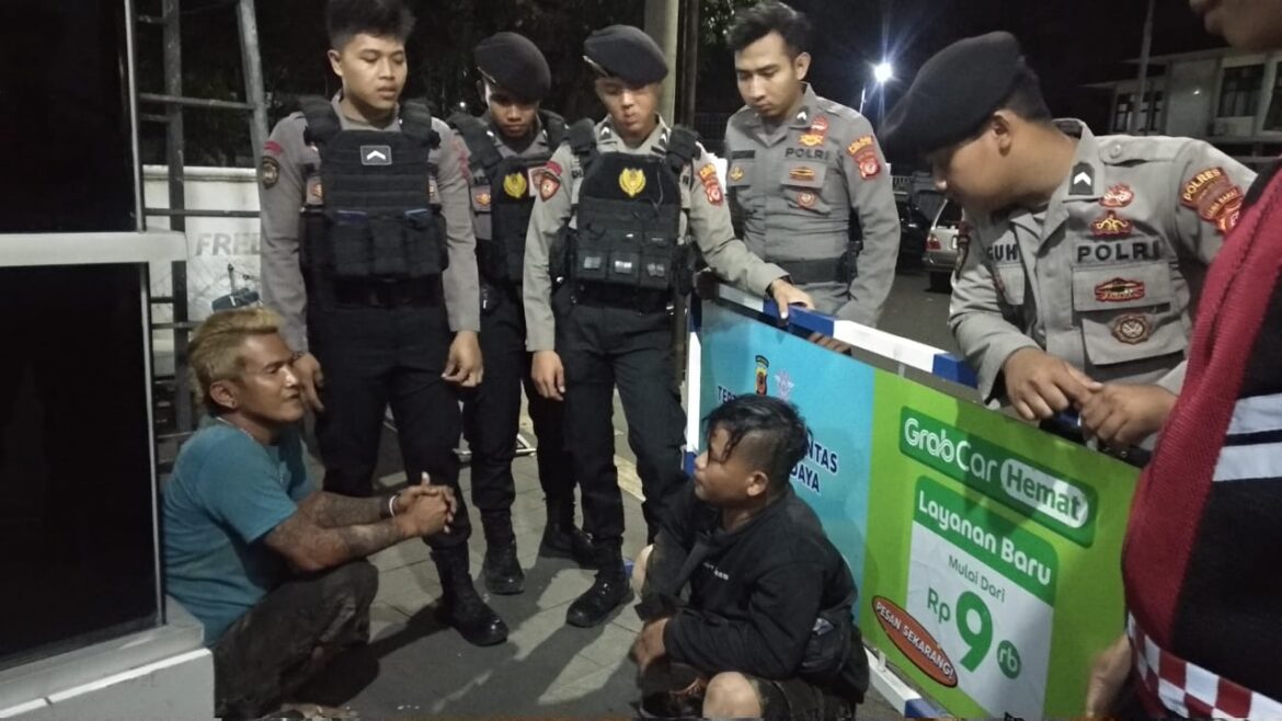 Mabuk Miras dan Berkelahi, Dua Pengamen Jalanan Diamankan Patroli Polres Tasikmalaya Kota