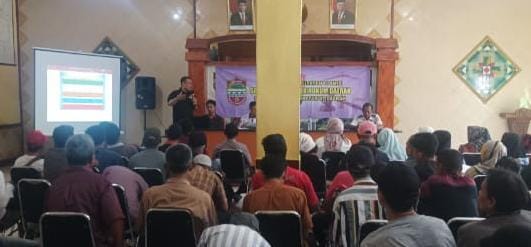 Polsek Ciamis Hadiri Giat Sosialisasi Produk Hukum Daerah di Desa Imbanagara