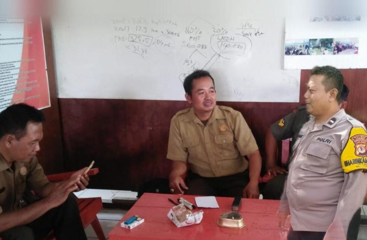 Polsek Sukadana Polres Ciamis Intensifkan Datang ke Warga Beri Imbauan Kamtibmas