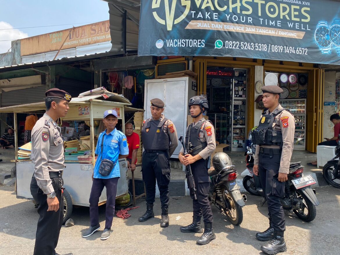Cipta Kondisi, Satuan Samapta Polres Ciamis Patroli Perintis Presisi di Obvit