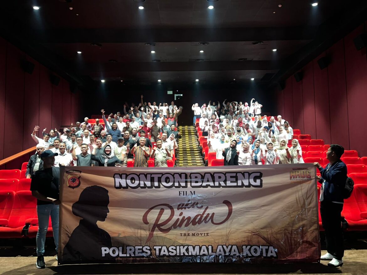 Polres Tasikmalaya Kota Gelar Nonton Bareng Film Aku Rindu yang Menginspirasi
