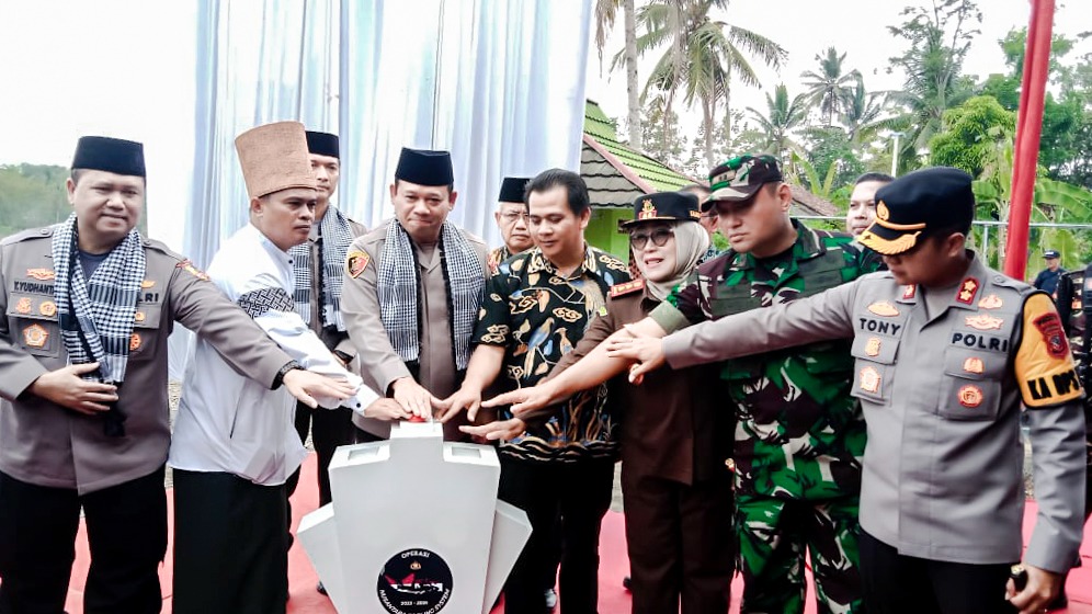 Bangun Sumur Bor Untuk Masyarakat, Wabup Ciamis Apresiasi Bakti Sosial Mabes Polri