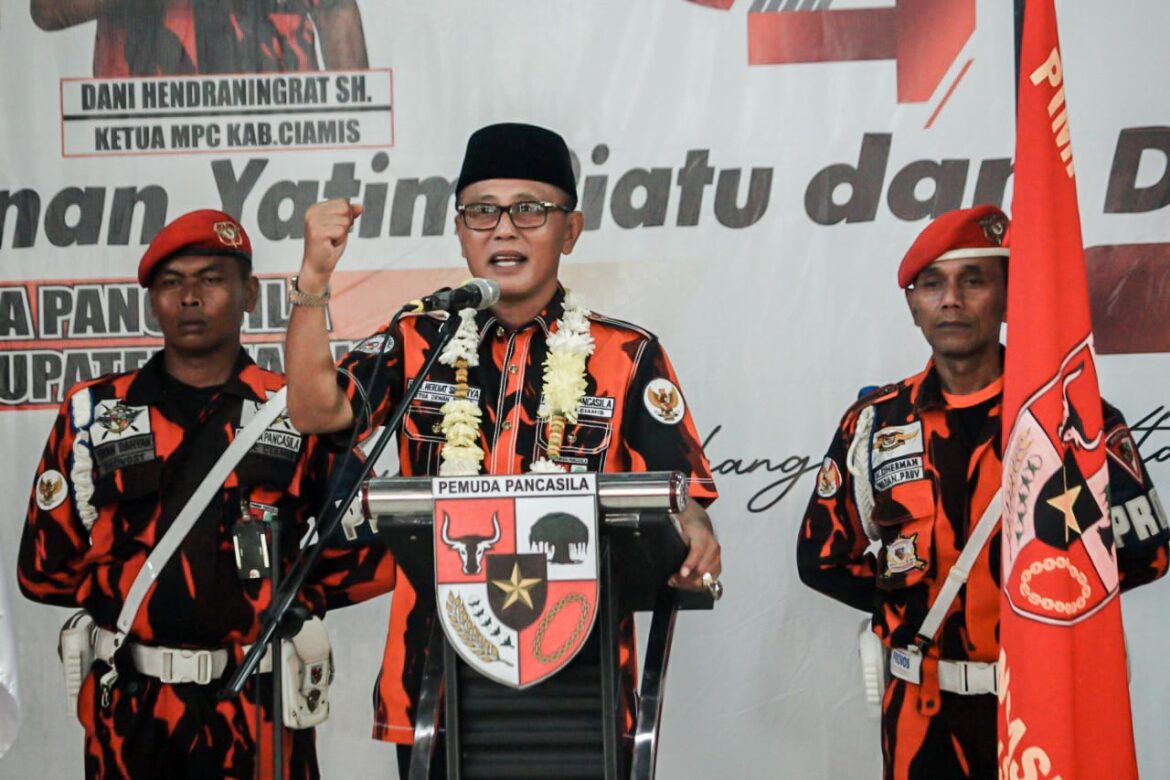 Bupati Ciamis: Pemuda Pancasila Harus Menjadi Garda Terdepan dalam Mensukseskan Pesta Demokrasi