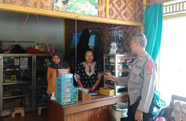Ops Mantap Brata, Polsek Cimaragas Patroli Dialogis Antisipasi Gangguan Kamtibmas