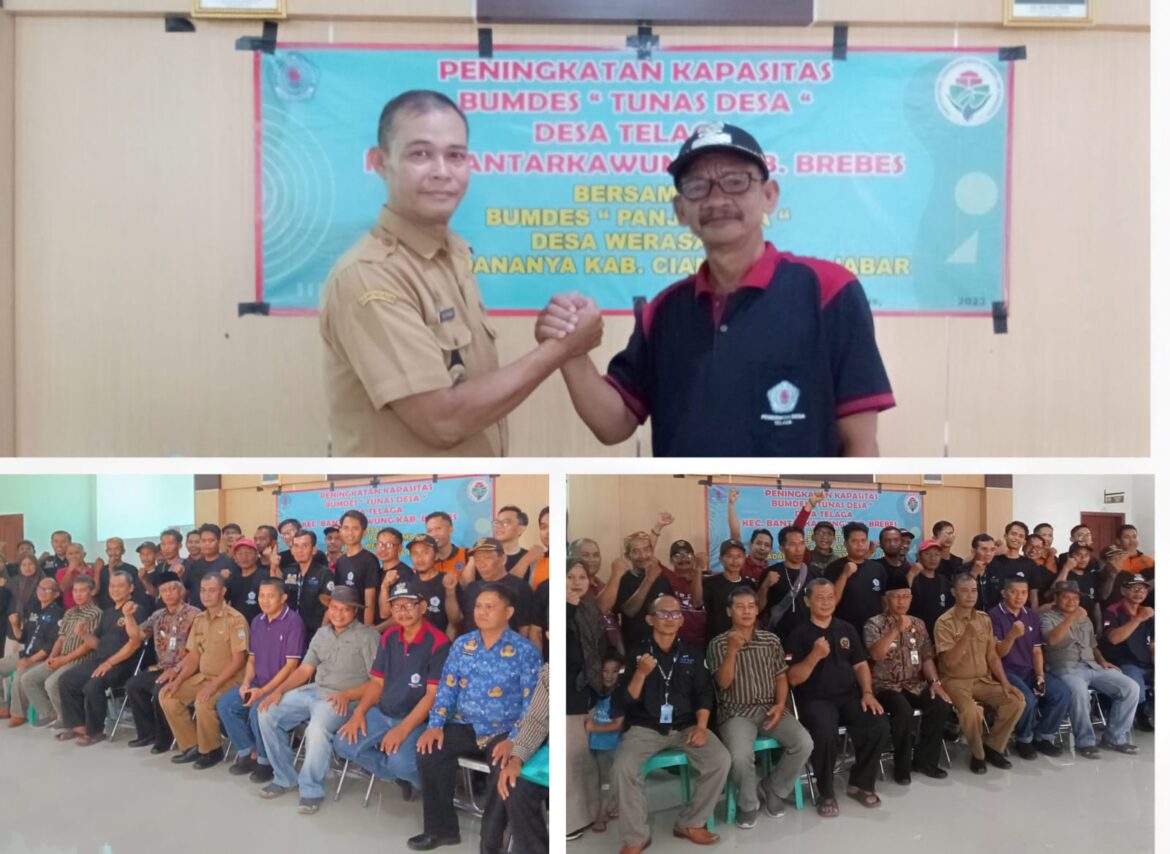 Terima Kunjungan Kerja Desa Talaga Kabupaten Berebes, Kades Werasari Sadananya Ucapkan Terimakasih