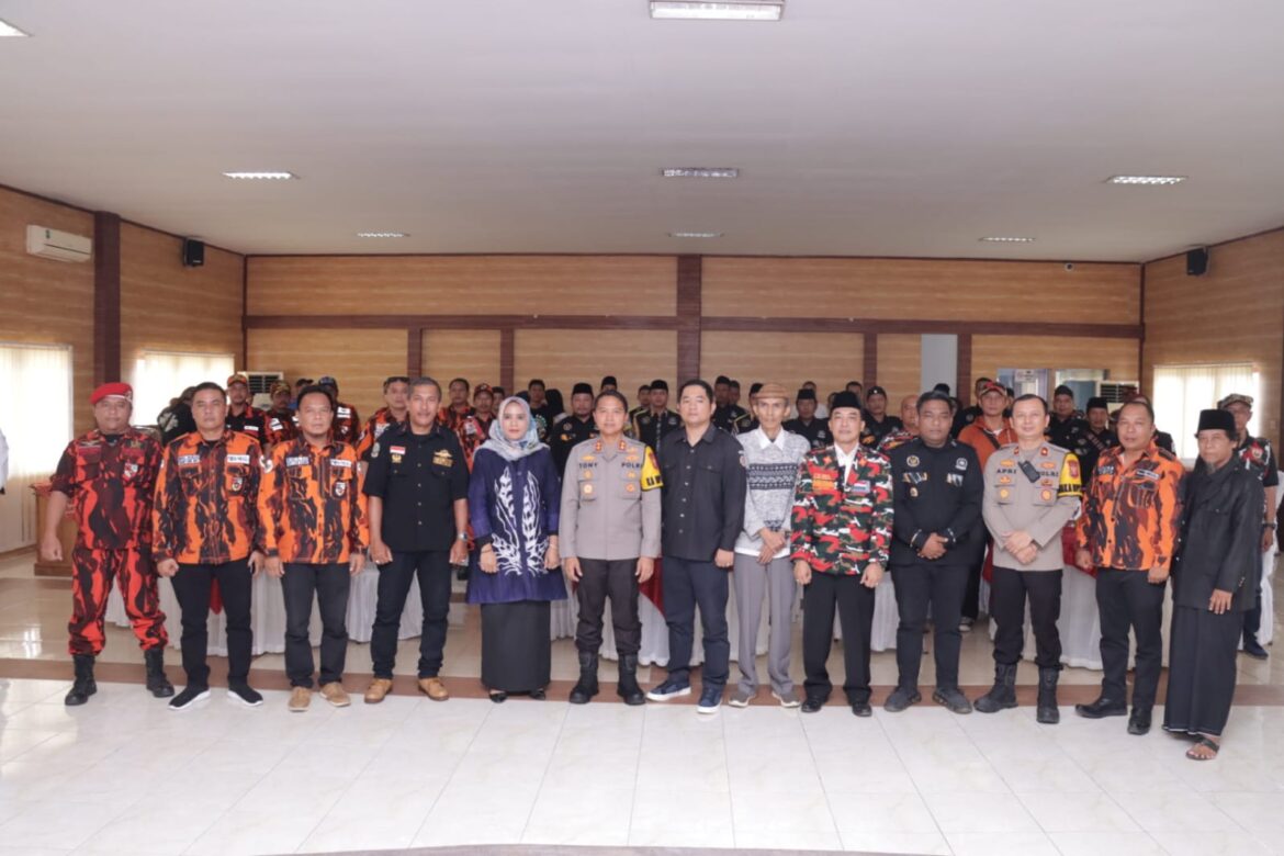 Polres Ciamis Gandeng Penyelenggara dan Elemen Masyarakat Wujudkan Pemilu 2024 Damai