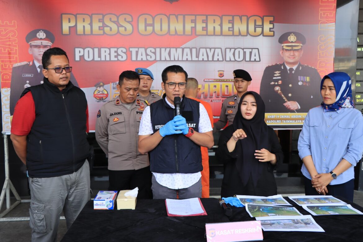 Satreskrim PolresTasikmalaya Kota Ungkap Pencurian Hewan Ternak di Kawalu