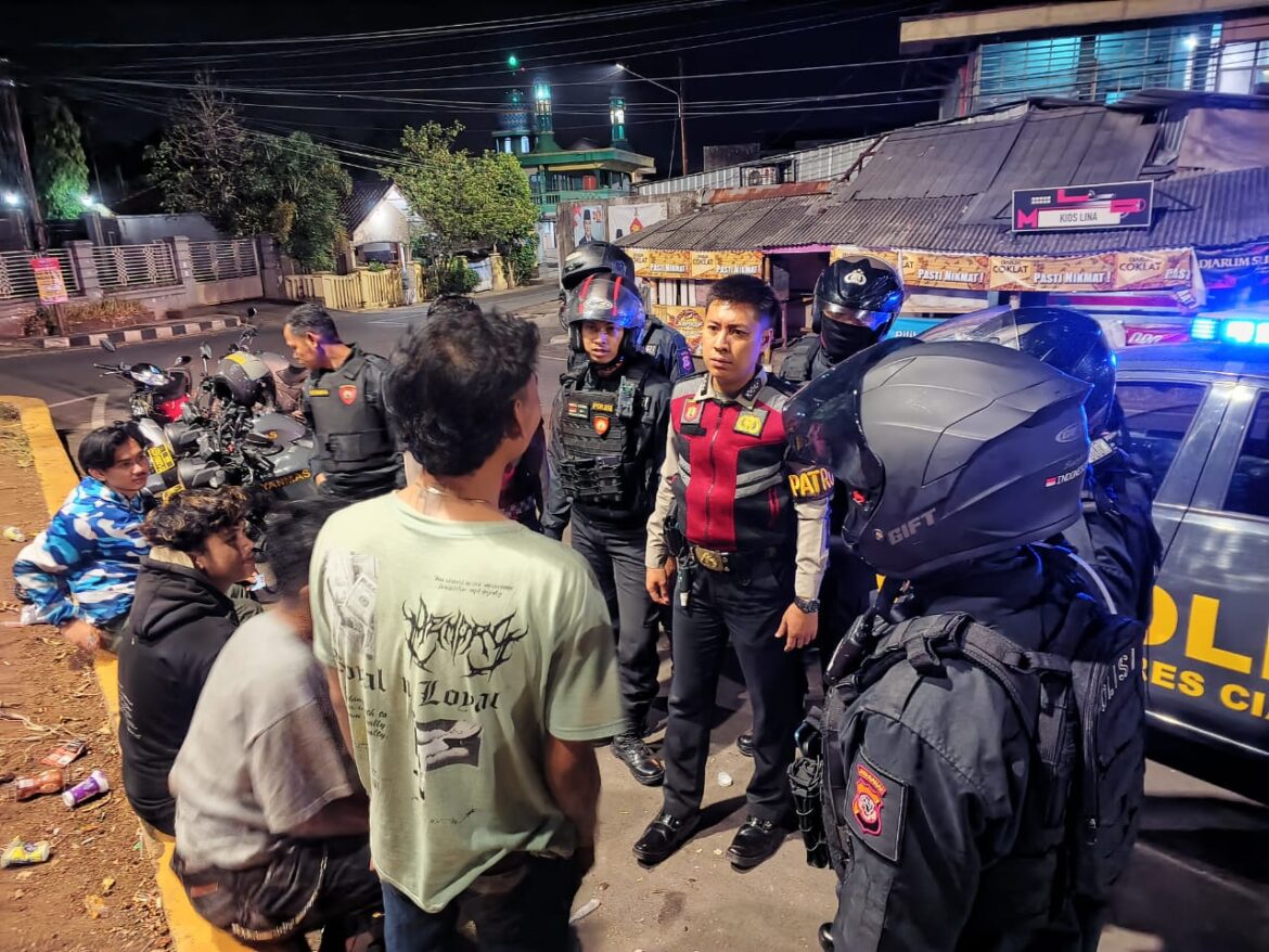 Cipta Kondisi, Satuan Samapta Polres Ciamis Patroli Perintis Presisi di Obvit