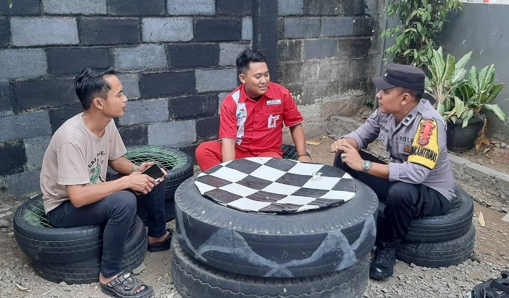 Cipta Kondisi, Polsek Banjarsari Giat Silaturahmi kepada Karyawan SPBU Banjarsari