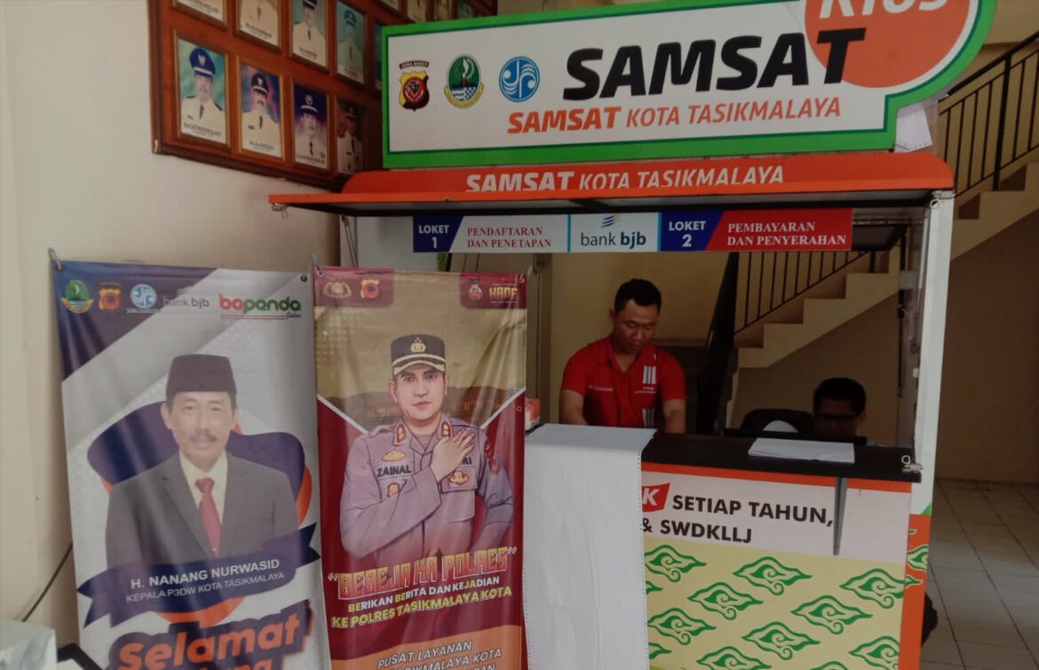 Wow! Program Akhir Tahun 2023 Samsat Tasik Kota Melakukan Pemutihan Pajak Tunggakan Kendaran