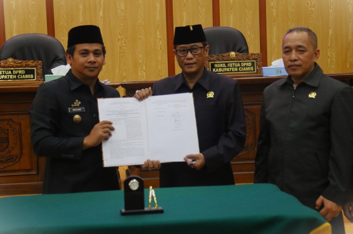4 Raperda disepakati DPRD Menjadi Perda, Berikut Pendapat Akhir Bupati Ciamis