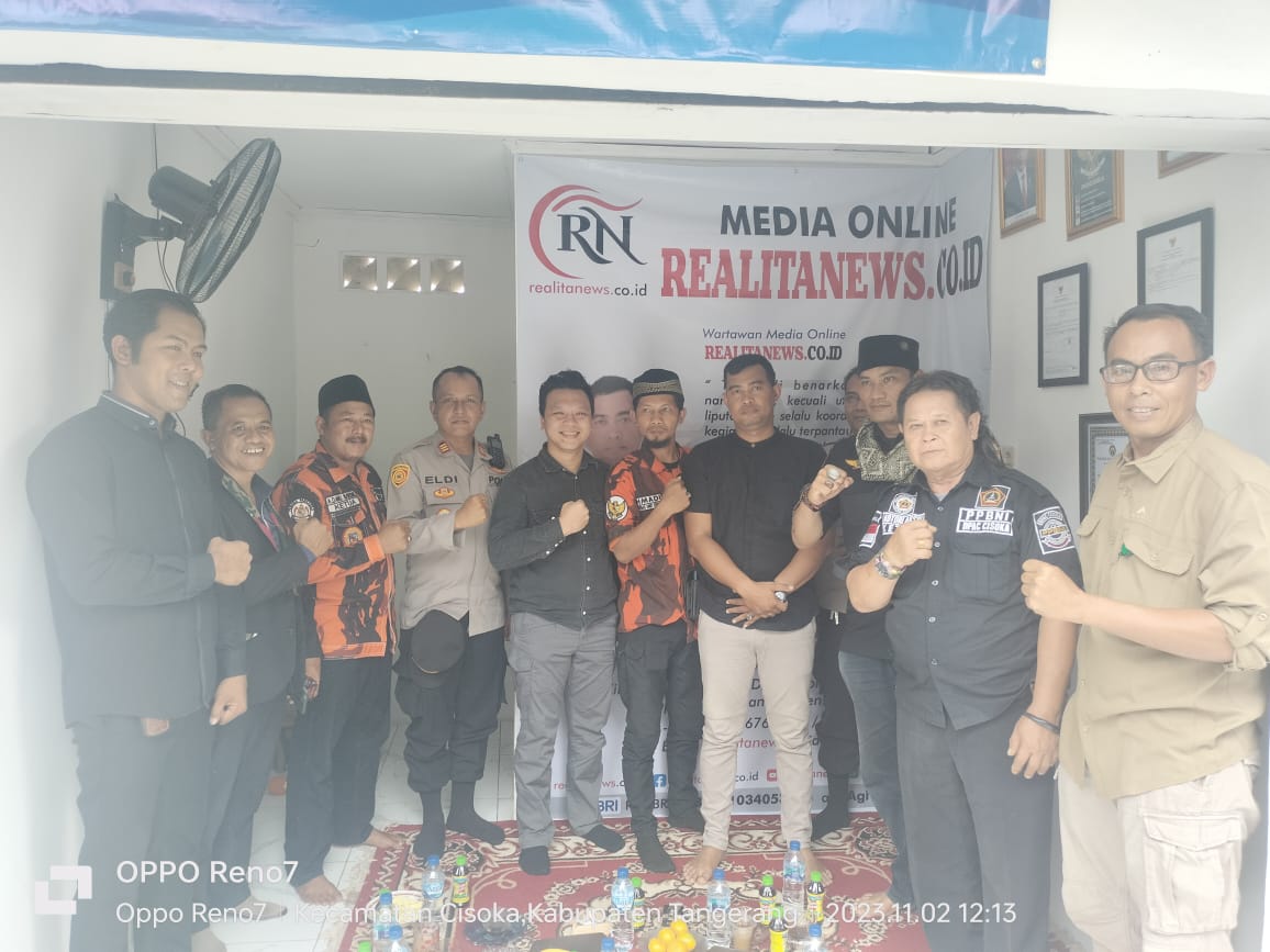 Silaturahmi Kapolsek Cisoka Bersama Kontrol Sosial Dalam Menjaga Kamtibmas Diwilayah Hukum Polsek Cisoka
