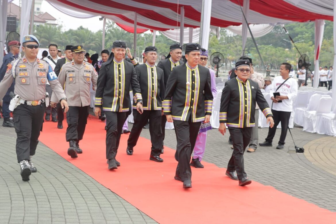 Kapolresta Tangerang Ikuti dan Pimpin Pengamanan Kirab Pemilu 2024