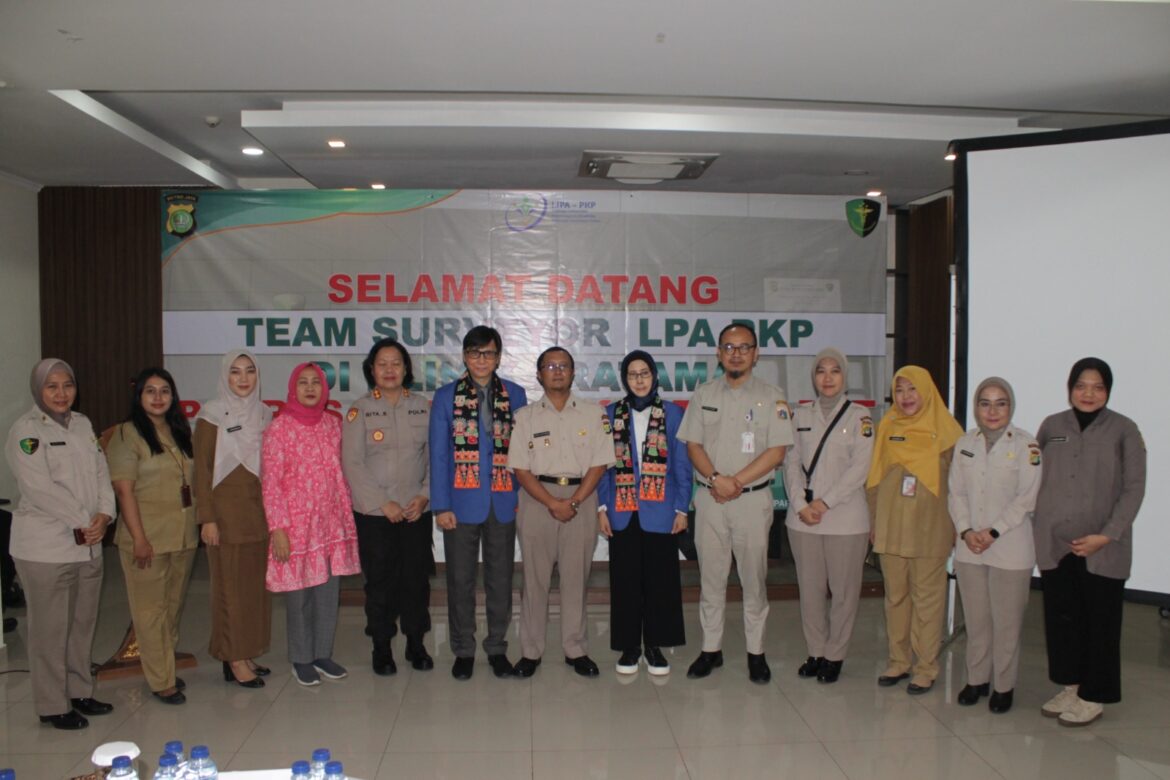Klinik Pratama Polres Metro Jakarta Barat Menerima Kunjungan Tim Surveyor LPA PKP dalam Rangka Akreditasi