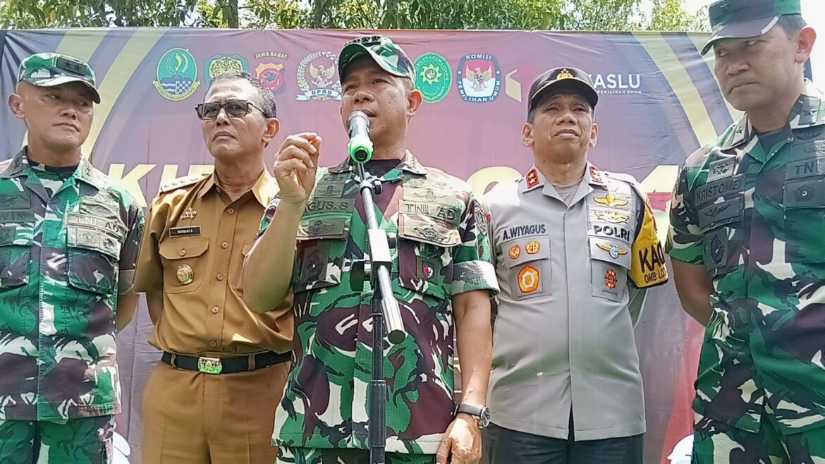 Polres Ciamis Polda Jabar: Deklarasi Damai Pemilu 2024 di Kabupaten Ciamis Dihadiri Kepala Staf Angkatan Darat