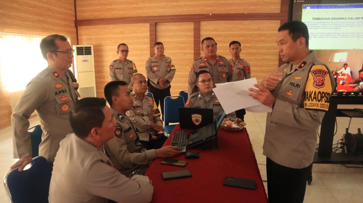 Polres Ciamis Ikuti Pelatihan Olah Strategi Ops Mantap Brata