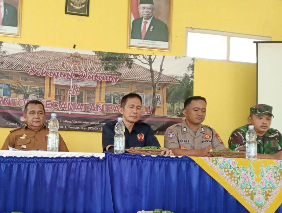 Polsek Panjalu Monitoring Kegiatan KONI di Kecamatan Panjalu