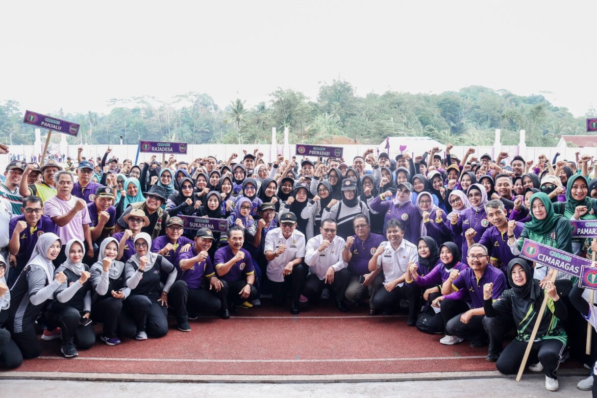 Buka Lomba Olahraga Tradisional, Bupati Ciamis Ajak Bina Atlit dari Sejak Dini
