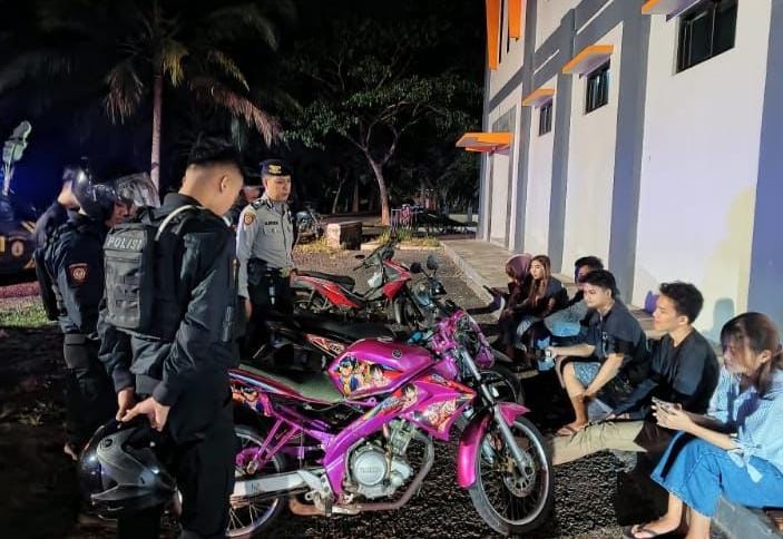 Antisipasi Tindak Kriminalitas, Polres Ciamis Intens Patroli KRYD di Malam Hari