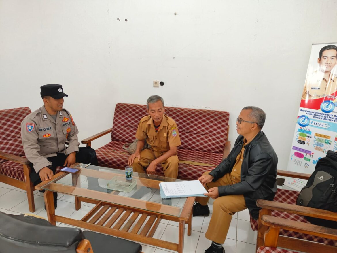 Ops Mantap Brata, Polsek Panjalu Polres Ciamis Intens Silaturahmi Kamtibmas ke Tomas