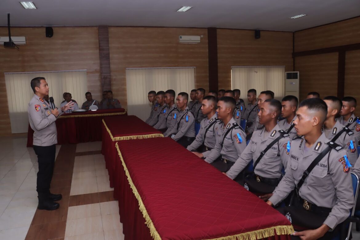 Polres Ciamis Terima Siswa Latja Diktukba Polri Gel II Tahun 2023
