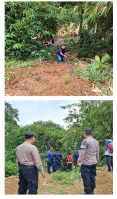 Polsek Cileungsi dan Instansi Terkait Lakukan Pencarian Korban Tenggelam di Aliran Sungai Cileungsi