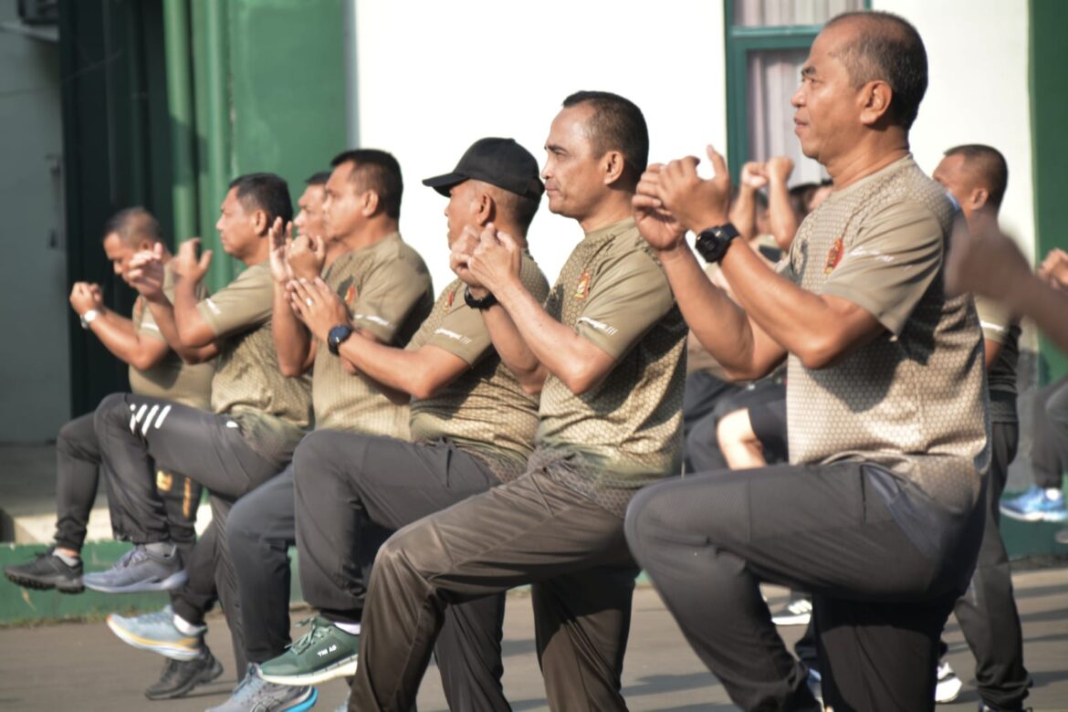 Olahraga dan Hiburan Bersama Dankodiklatad Dengan Seluruh Personel Makodiklatad