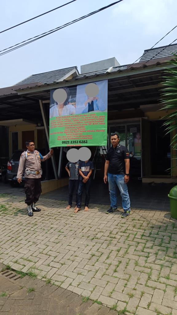 Polsek Cibinong Tindak Lanjuti Laporan Hilangnya Seorang Istri di Cibinong Bogor