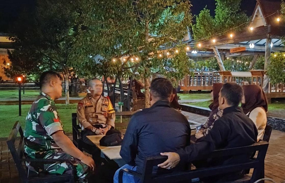 Ops Mantap Brata, Polsek Cipaku Polres Ciamis Monitoring Kawasan Obwis Cipangalun