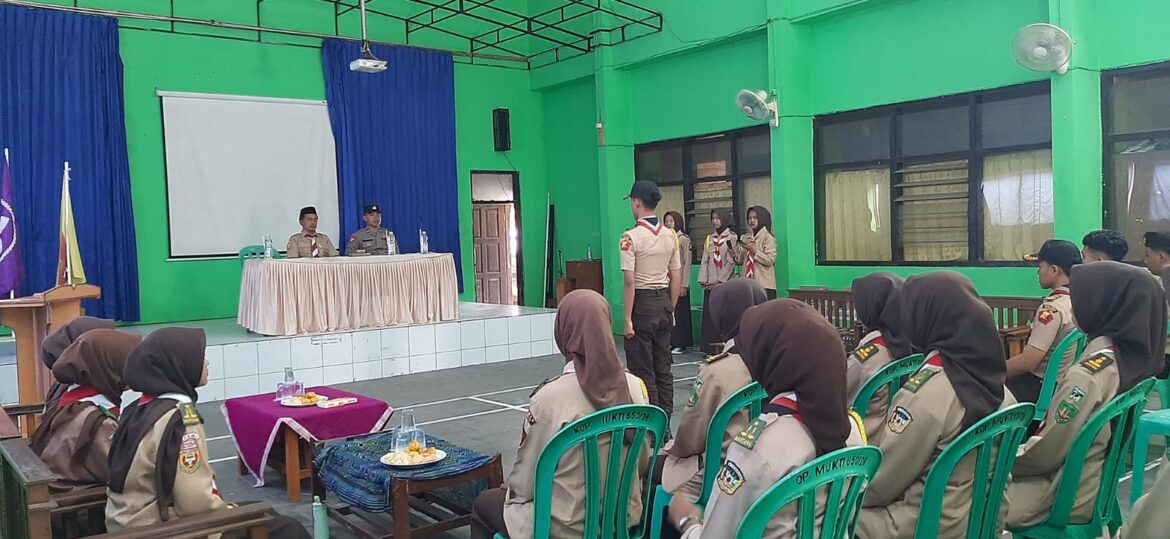Polsek Banjarsari Giat Musaka Saka Bhayangkara Dalam Rangka Pemilihan Ketua Saka Bhayangkara
