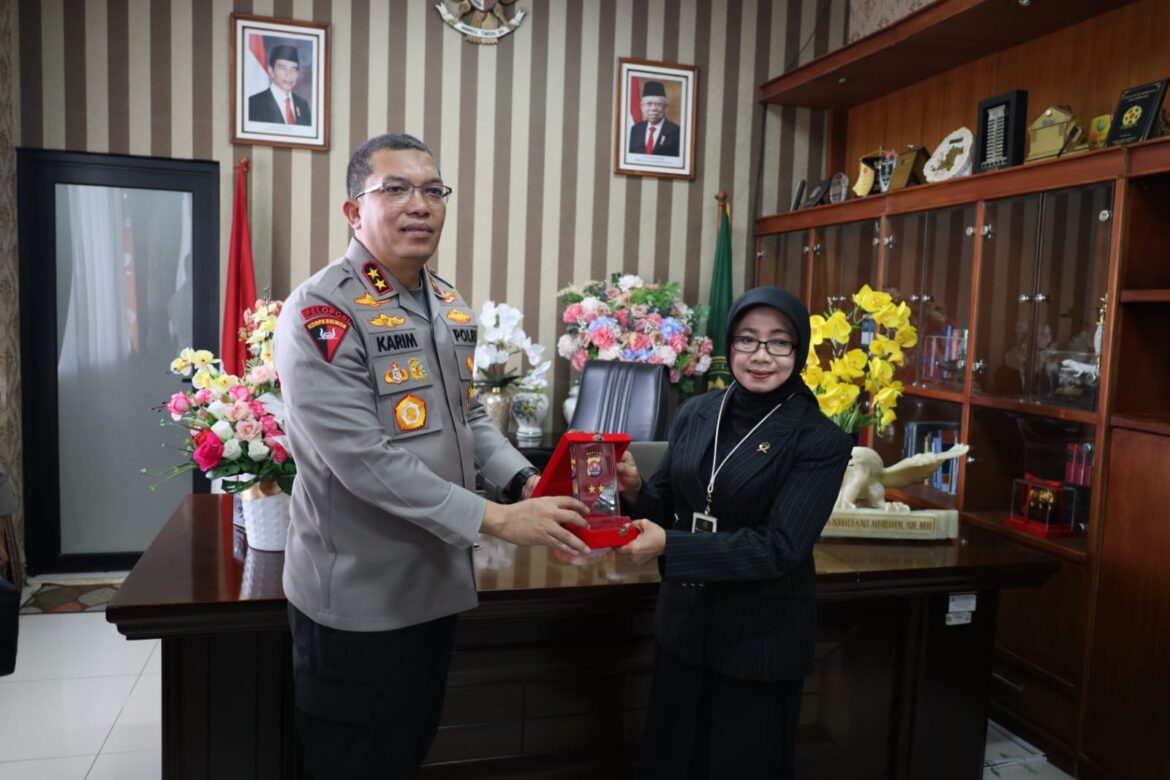 Mempererat Silaturahmi, Kapolda Banten Kunjungan Kerja ke Pengadilan Tinggi Banten
