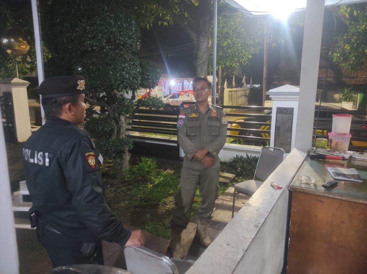 Cipta Kondisi, Sat Samapta Polres Ciamis Giat Patroli Biru Objek Vital ke Daerah Rawan Kejahatan