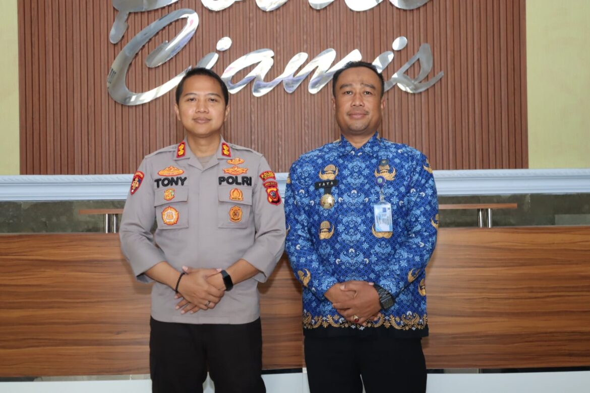 Kapolres Ciamis Terima Silaturahmi Kepala BNNK Ciamis