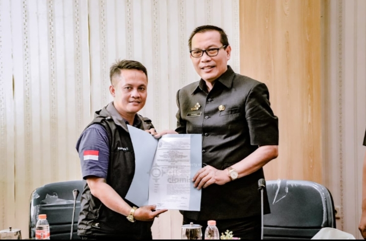 Kenalkan Pengurus Baru dan Program Kerja Sisa Masa Bhakti 2020-2025: Sekda H Tatang Apresiasi IPJI Ciamis Telah Banyak Membantu Pemkab Ciamis