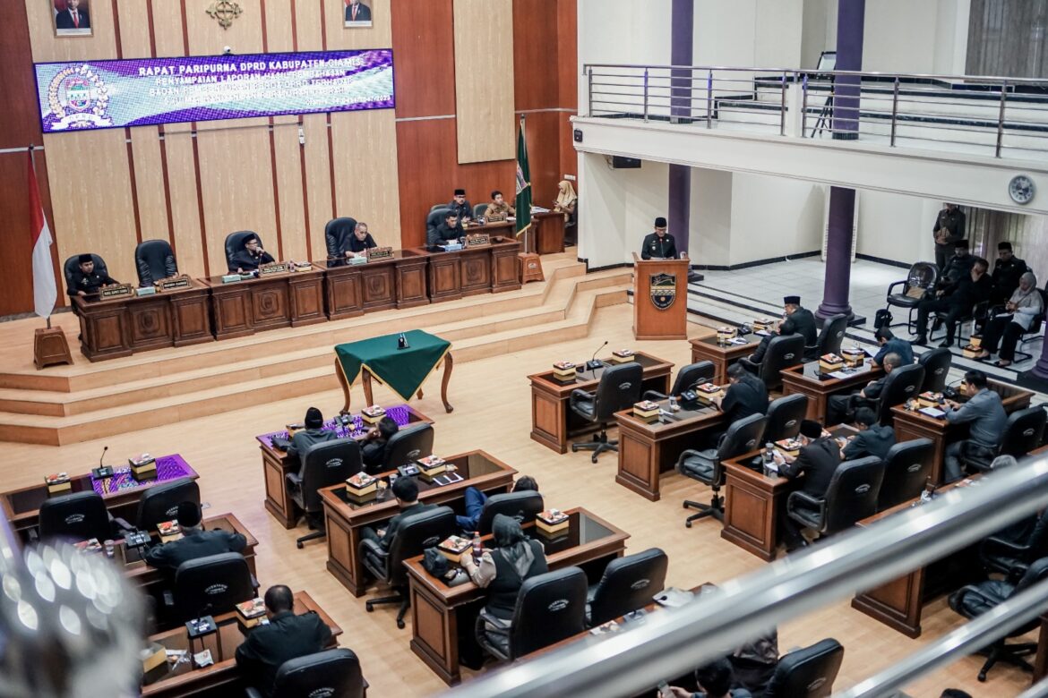 DPRD Umumkan 31 Desember 2023 Akhir Masa Jabatan Bupati dan Wakil Bupati Ciamis