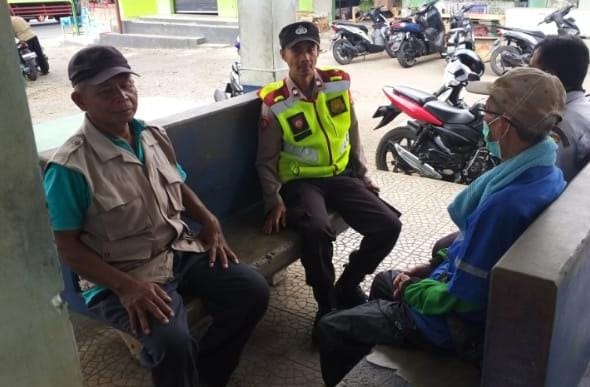 Ops Mantap Brata, Polsek Cisaga Polres Ciamis Patroli Dialogis Beri Imbauan Kamtibmas