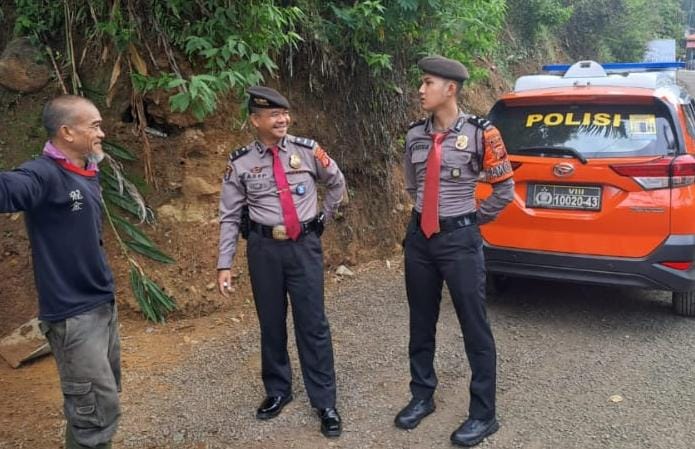 Cipta Kondisi, Pam Obvit Polres Ciamis Polres Ciamis Polda Jabar patroli Obyek Wisata Sungai Cireong