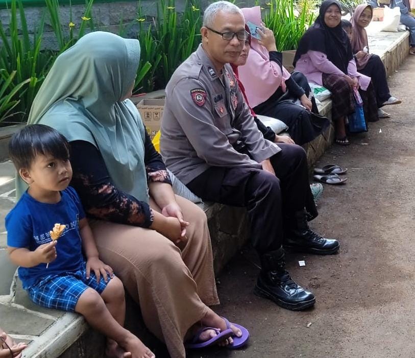 Beri Rasa Aman, Polsek Sukadana Kunjungan Silaturahmi Kepada Warga Desa Sukadana